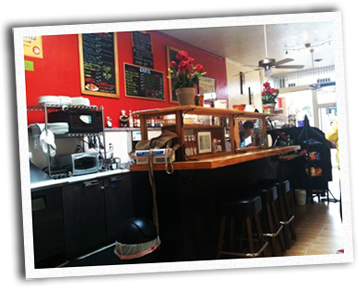 Inside Never Too Latte